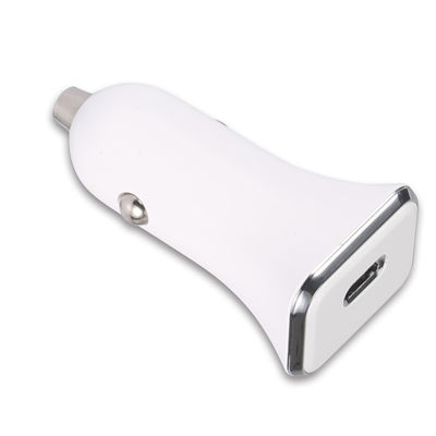 18W USB C Cell Phone Car Adapter Adapter Slim Size Compact